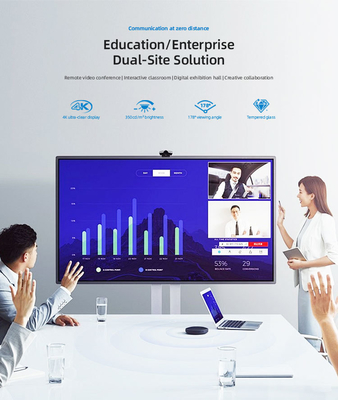 All-In-One Interactive LED Touch Screen for Retail & Conference Use Big Size Digital Signage Display