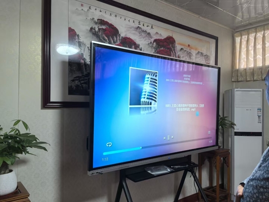55 Inch Smart Interactive LED Touch Screen Electronic Whiteboard Multimedia Teaching and Conference Tablet for Elevator Use