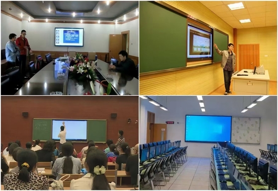 55 Inch Smart Interactive LED Touch Screen Electronic Whiteboard Multimedia Teaching and Conference Tablet for Elevator Use