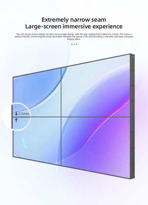 Indoor Lcd Splicing Screen Video Wall Advertising Display  LCD Advertising Screens  Ips Panel  Conferences Subway Shoppingmall