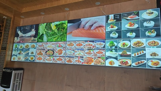 Ultra Thin Bezel Lcd Splicing Screen LCD Video Wall Tv Wall  for Indoor Advertising for Shopping Malls Retail Stores Subways
