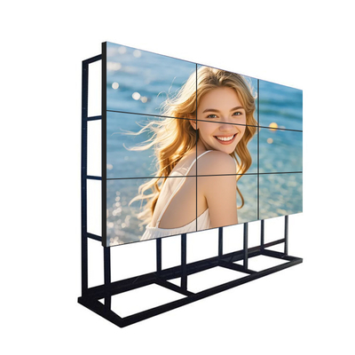 55 Inch Indoor Floor Standing hd Lcd Display 3x3 3x4 4x4 Multi Screen Splicing Lcd Video Wall
