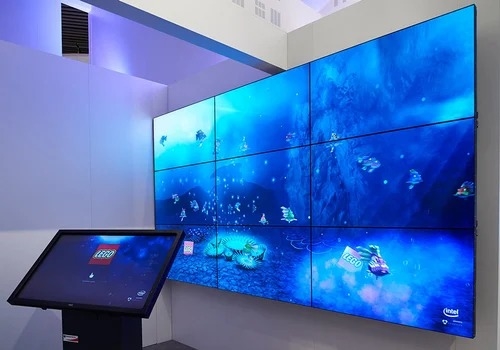 46' 55' ultra Narrow Bezel 0.88mm  LCD Video Wall Lcd Splicing Screen Lcd Panel with BOE  LG Screen Subway,airport,shopmall