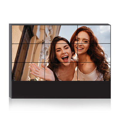 HD 46'' 49'' 55'' LCD Display Panel Seamless  LCD Splicing Screen Large Advertising Player for Conference Monitoring Security