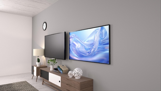 43/55 Ultra-Thin Invisible Digital Signage 4K Advertising Video Player Displayer SDK Wall-Mounted Intelligent Motherland