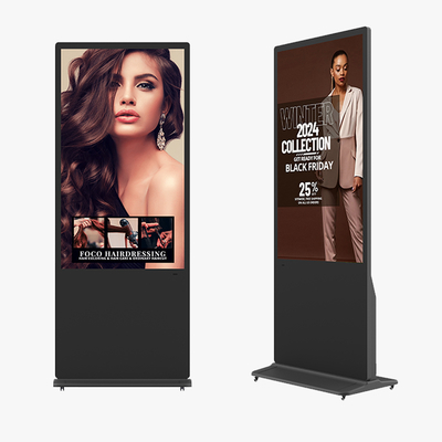 High-Impact 3mm Pixel Pitch LCD Marketing Display OEM Industrial Screen Ad Totem for Effective Indoor Marketing Exhibition Halls