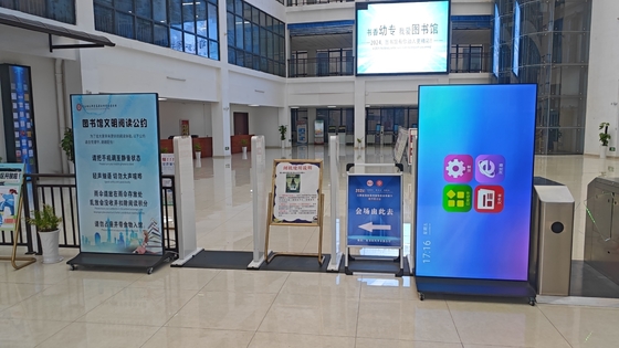 65'' Ultra-Thin Bezel HD LCD Advertising Machine Anti-Explosion Vertical LCD Advertising Player   Digital Signage
