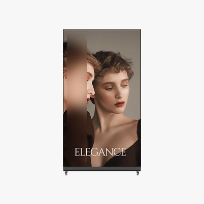 Full Screen 75''85''98' Moveable Vertical Digital Signage LCD  Advertising Player for Indoor Use Shopping Malls & Restaurants