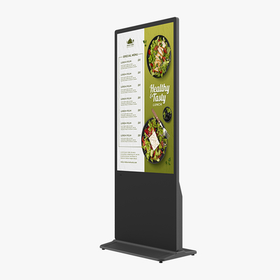 43-Inch Vertical Advertising Touch Control Display Customizable Floor-Standing Indoor Digital Signage Machine