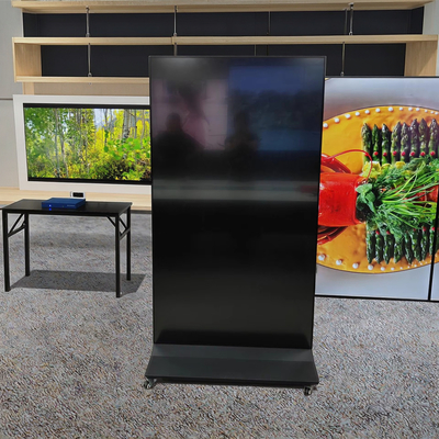 75-Inch Touch Screen Kiosk Advertising Display Indoor Vertical Digital Signage Totem for Retail Store CMS Agency Supplied