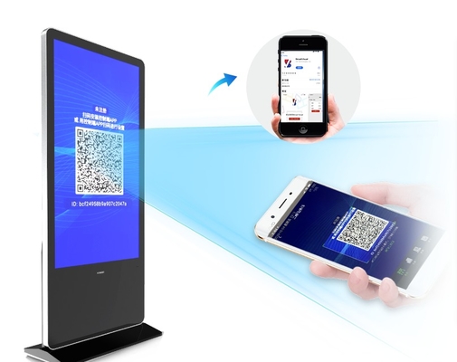 75-Inch Touch Screen Kiosk Advertising Display Indoor Vertical Digital Signage Totem for Retail Store CMS Agency Supplied