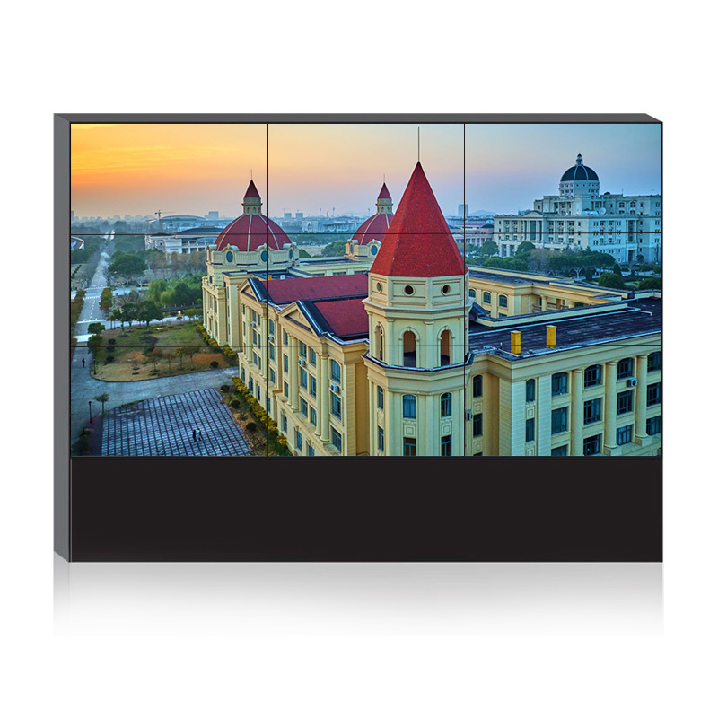 Ultra Narrow  46'' 55'' LG Boe Lcd Panel   LCD Splicing Screen  Monitor  for  Indoor Display Text Animation Function Seam 0.88mm