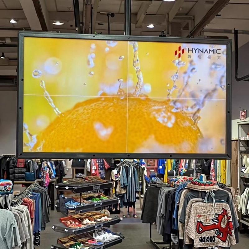 Ultra Thin Bezel Lcd Splicing Screen LCD Video Wall Tv Wall  for Indoor Advertising for Shopping Malls Retail Stores Subways