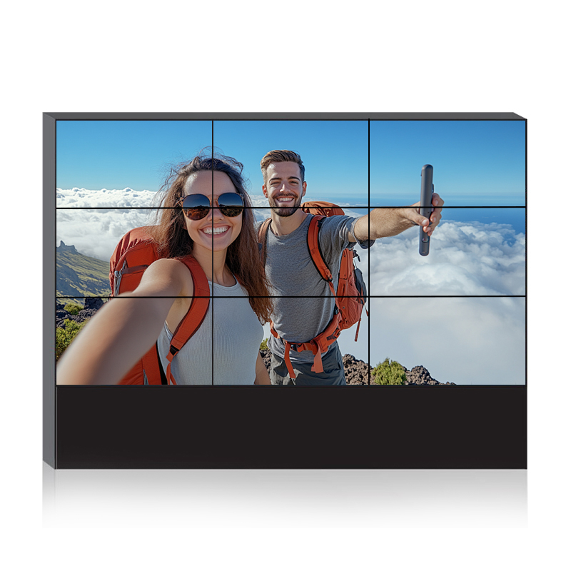 HD 46'' 49'' 55'' LCD Display Panel Seamless  LCD Splicing Screen Large Advertising Player for Conference Monitoring Security