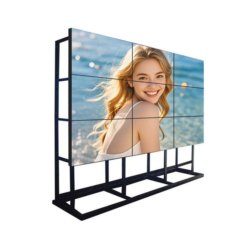 85-Inch LCD Video Wall  Monitor Advertising Display Narrow Bezel   2x3 3x3 Panels Mulit Splicing Screens Lcd Video Wall
